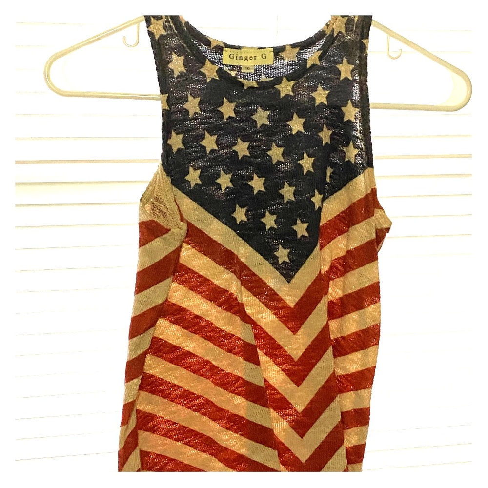 American flag shirt